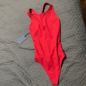Brand new with tags Wilfred free red bodysuit